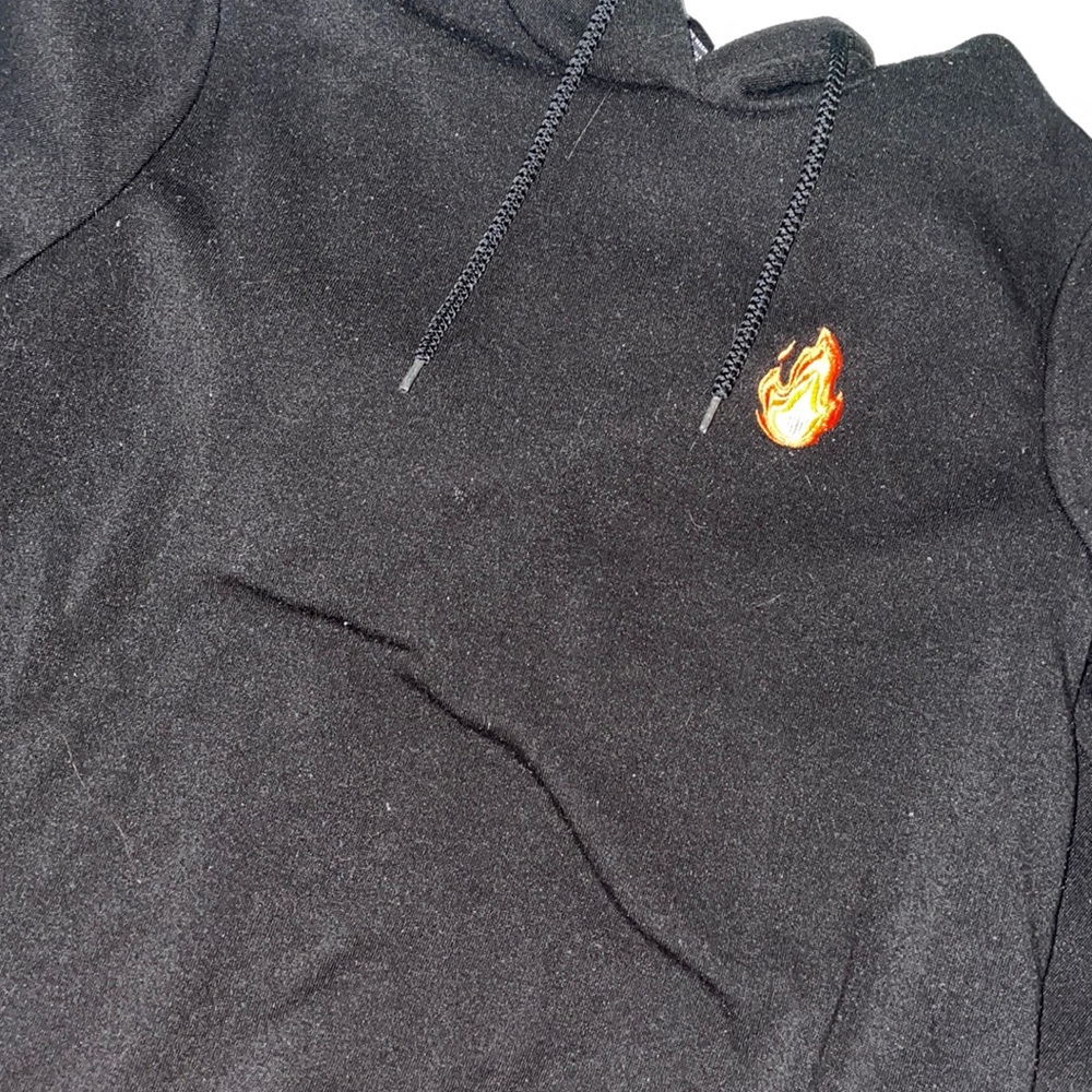 Black hoodie